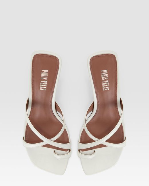 Paris Texas Natural Nappa Mule