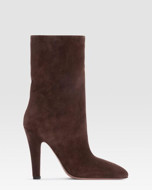 Paris Texas Brown Suede Ankle Boot