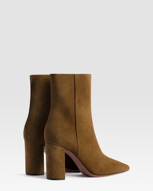 Paris Texas Brown Suede Ankle Boot