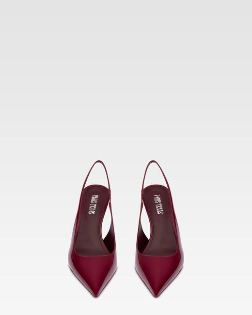 Paris Texas Multicolor Patent Leather Slingback