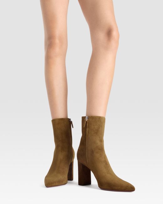 Paris Texas Brown Suede Ankle Boot