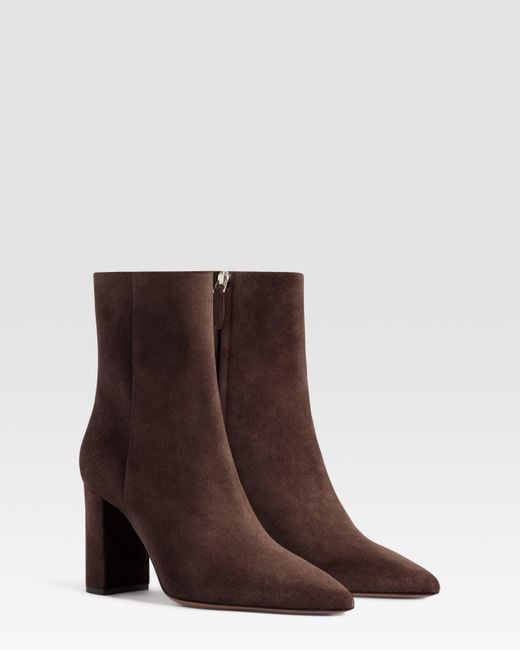 Paris Texas Brown Suede Ankle Boot