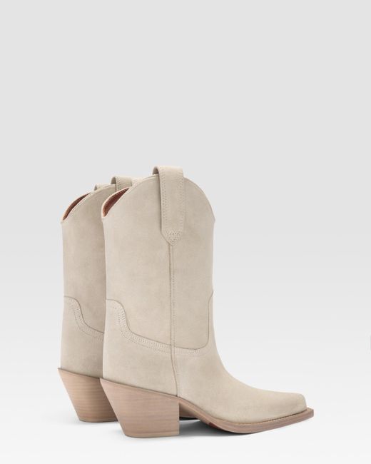 Paris Texas White Texan Boot