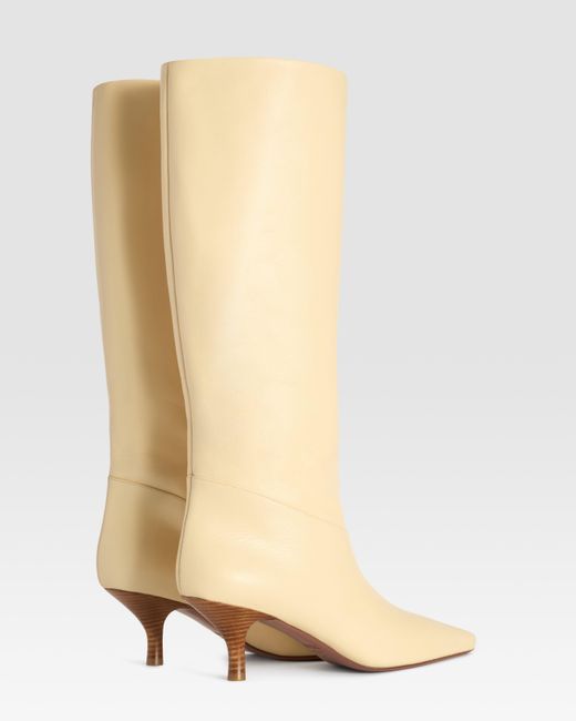 Paris Texas White Leather Boot