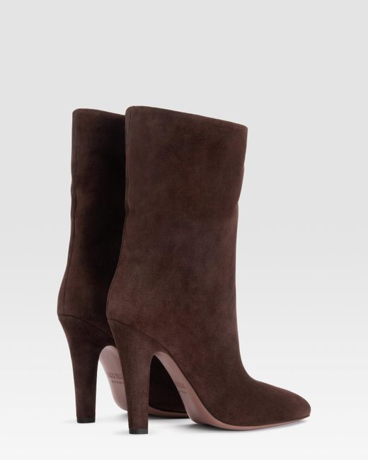 Paris Texas Brown Suede Ankle Boot