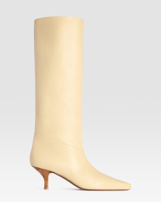 Paris Texas White Leather Boot