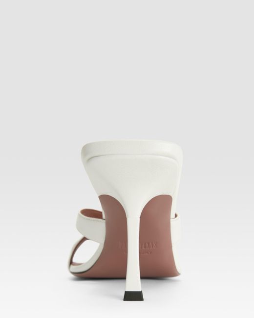 Paris Texas Natural Nappa Mule
