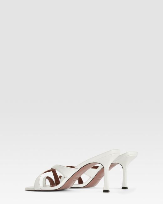 Paris Texas Natural Nappa Mule