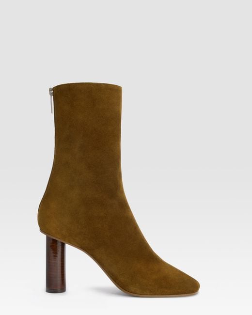 Paris Texas Brown Suede Ankle Boot