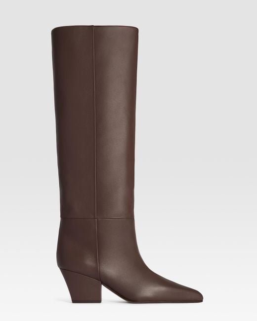 Paris Texas Brown Leather Boot