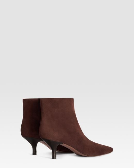 Paris Texas Brown Suede Ankle Boot