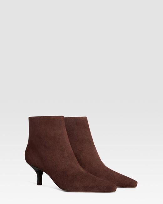 Paris Texas Brown Suede Ankle Boot
