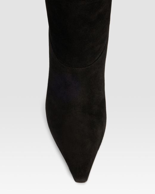 Paris Texas Black Suede Boot