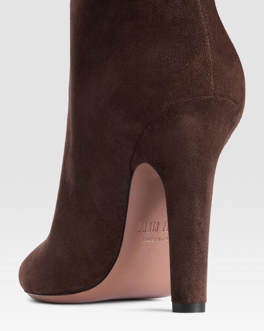Paris Texas Brown Suede Ankle Boot