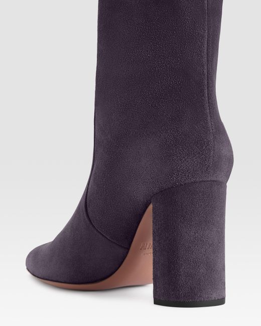 Paris Texas Blue Suede Boot