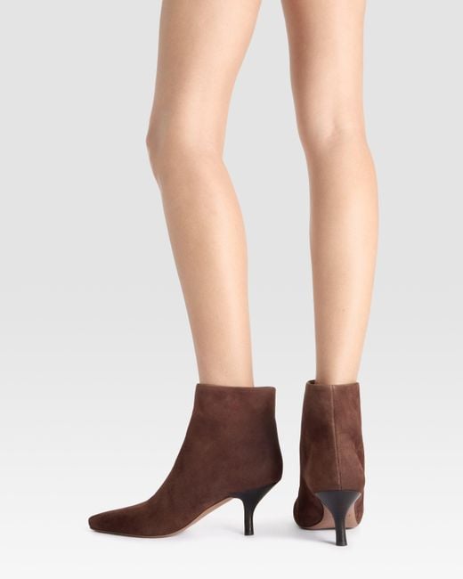 Paris Texas Brown Suede Ankle Boot