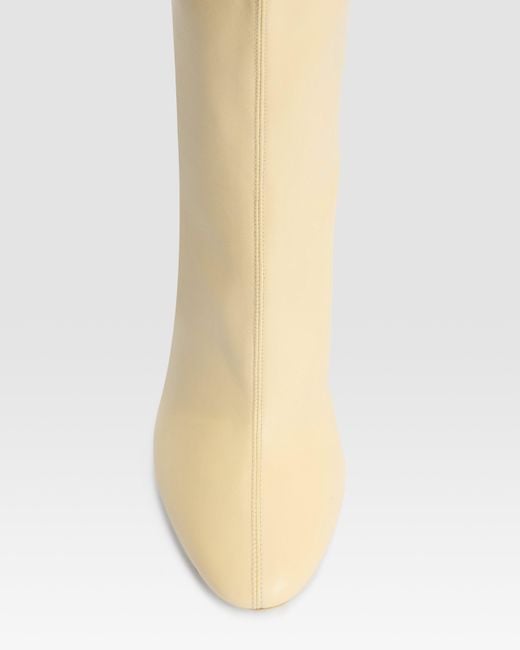 Paris Texas Natural Nappa Ankle Boot
