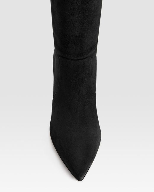 Paris Texas Black Suede Boot