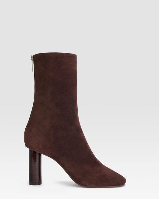 Paris Texas Brown Suede Ankle Boot