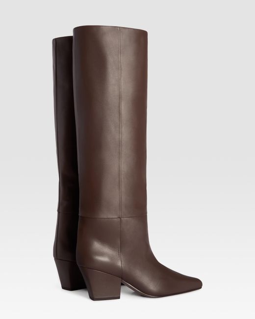 Paris Texas Brown Leather Boot