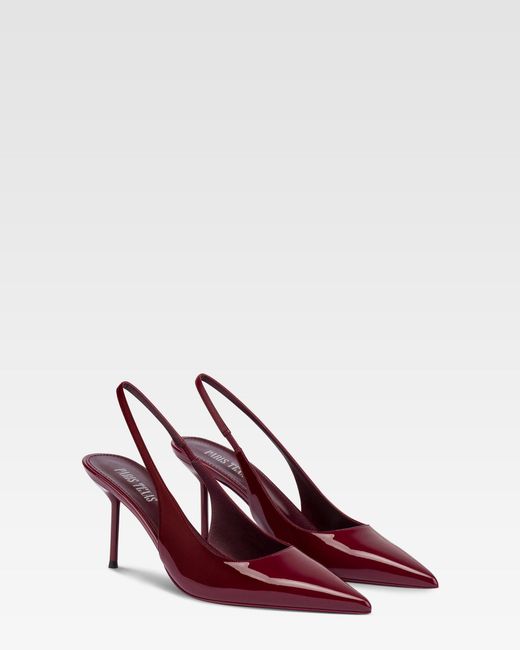 Paris Texas Multicolor Patent Leather Slingback