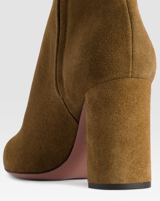 Paris Texas Brown Suede Ankle Boot