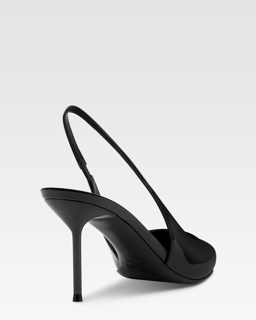 Paris Texas White Patent Leather Slingback