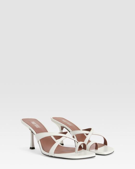 Paris Texas Natural Nappa Mule