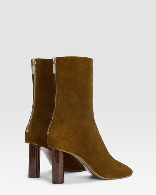 Paris Texas Brown Suede Ankle Boot