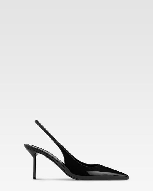 Paris Texas White Patent Leather Slingback