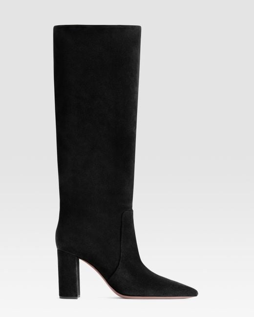 Paris Texas Black Suede Boot