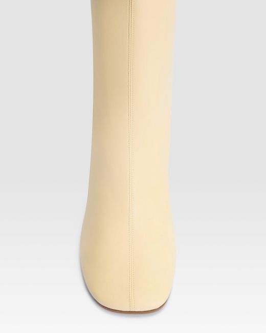 Paris Texas Natural Nappa Ankle Boot