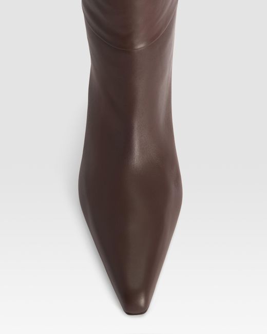 Paris Texas Brown Leather Boot