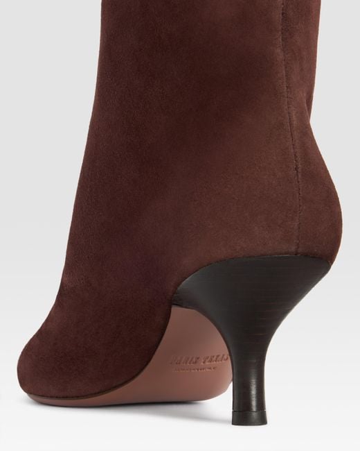 Paris Texas Brown Suede Ankle Boot