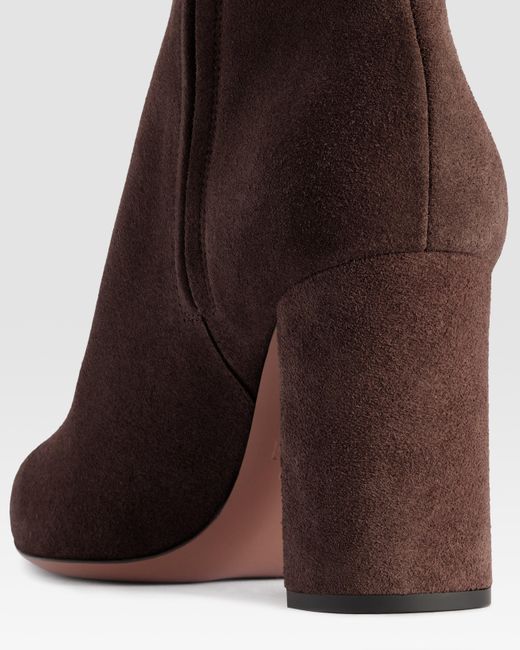 Paris Texas Brown Suede Ankle Boot