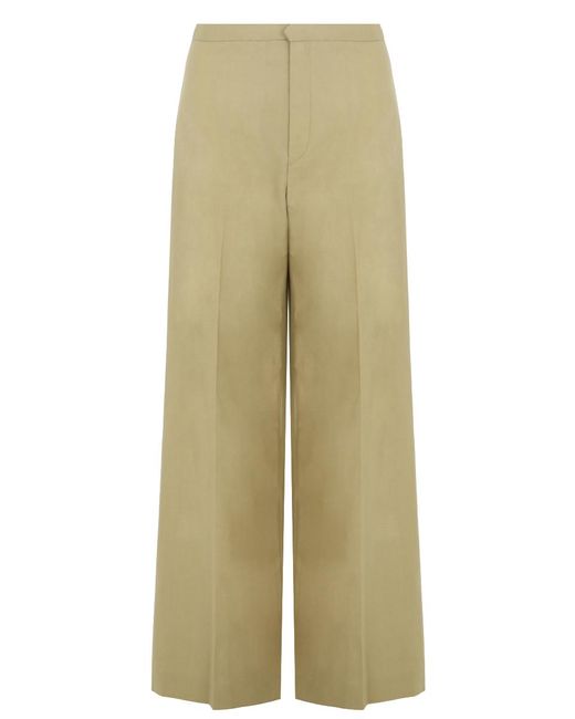 flared pants beige