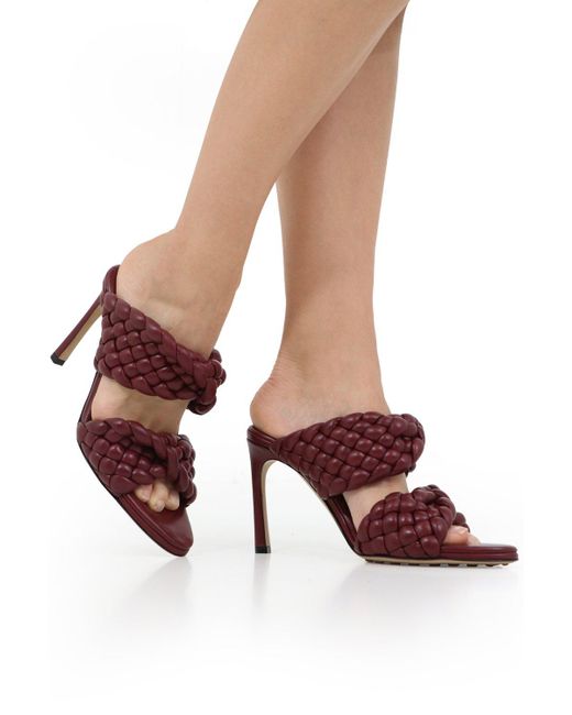 bottega veneta curve sandals