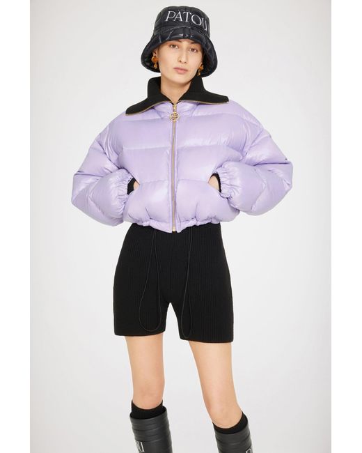 Patou Synthetic Puffer Jacket in Lavender (Purple) Lyst UK