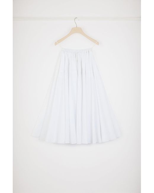Patou White Maxi Skirt