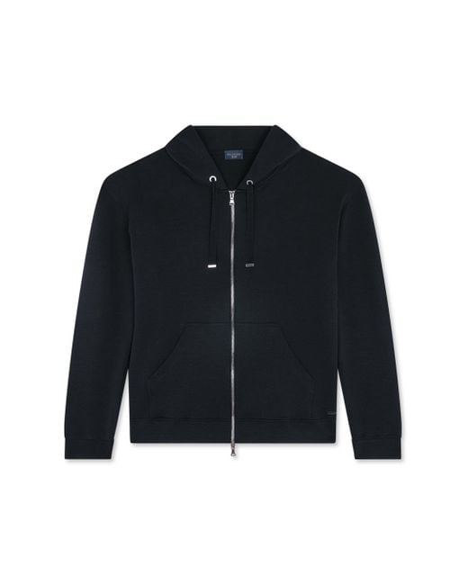 Paul & Shark Blue Active Fleece Baumwoll-Zip-Up-Sweatshirt, Frau, Größe