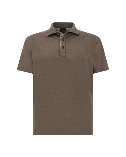 Paul & Shark Brown Polo Shirt for men