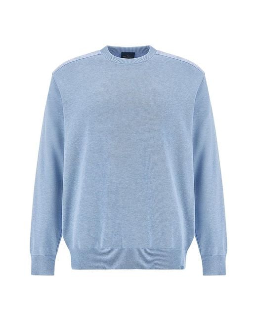 Paul & Shark Blue Crew‑Neck Sweater for men