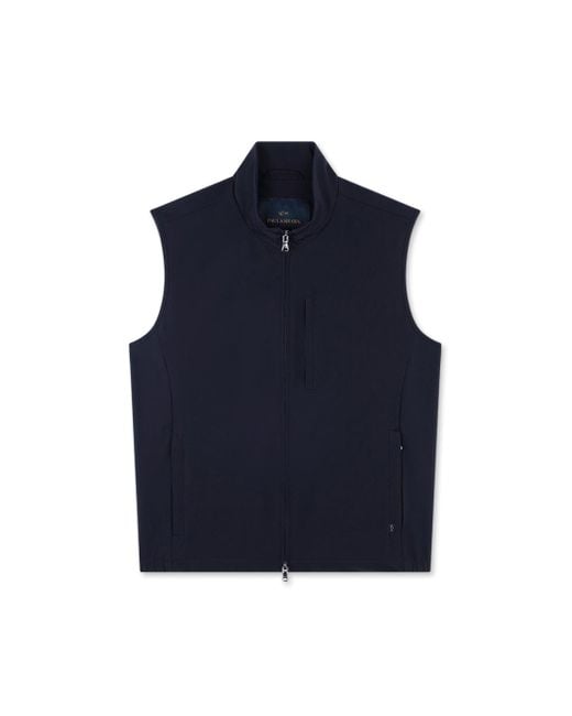 Paul & Shark Blue Dynamic Stretch Vest for men