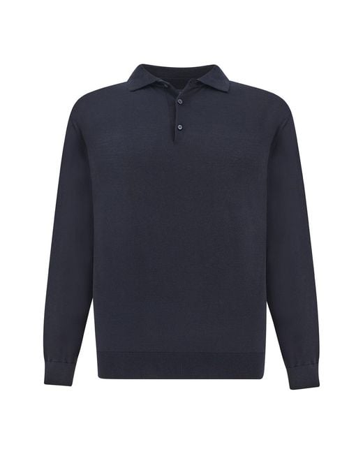 Paul & Shark Blue Polo Shirt for men