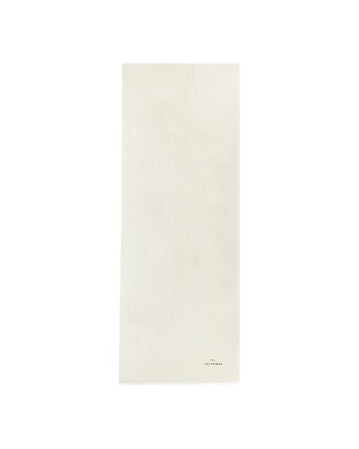 Paul & Shark Natural Cotton Scarf With Striped Pattern for men
