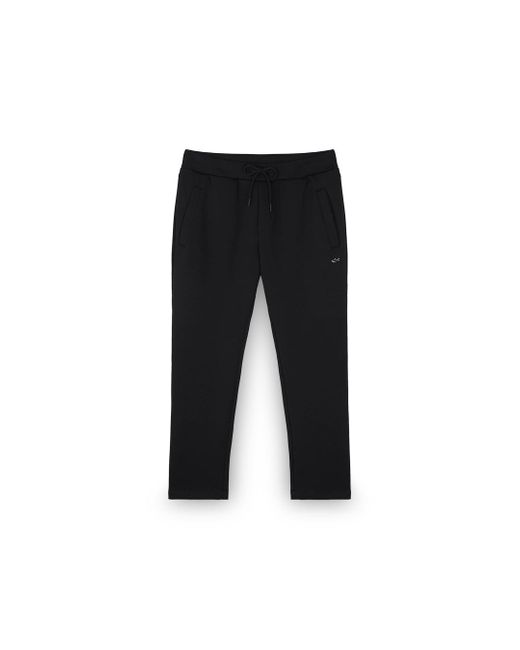 Paul & Shark Black Tech Fleece Trackpants for men