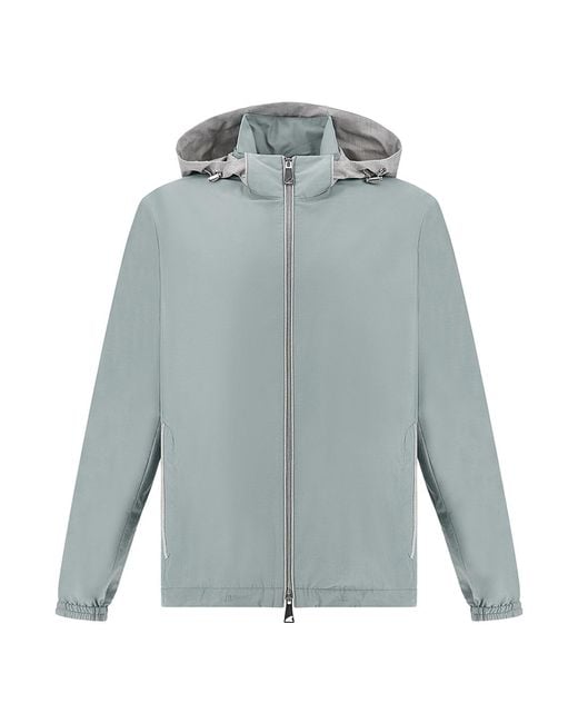 Paul & Shark Blue Windbreaker for men