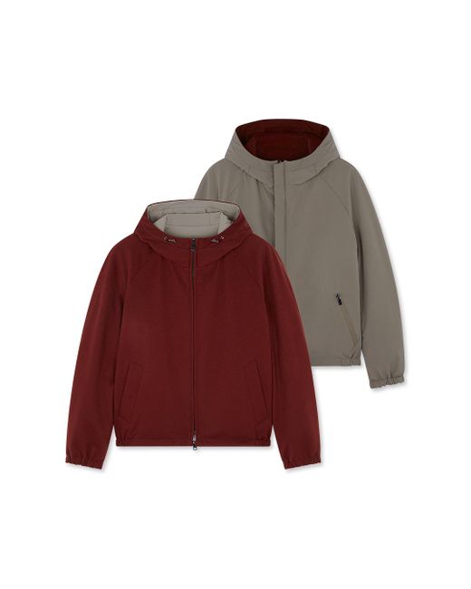 Paul & Shark Red Reversible Jacket for men