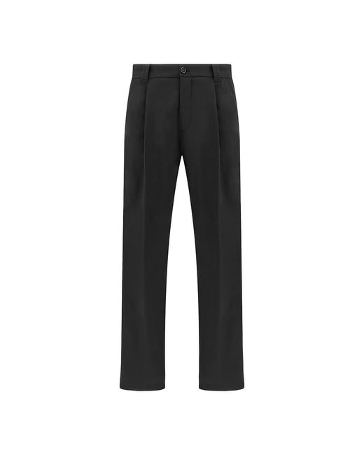 Paul & Shark Black Como Trousers for men