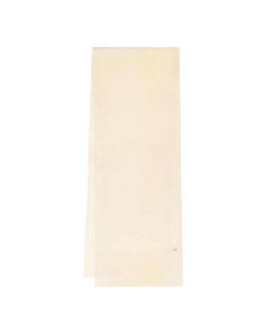 Paul & Shark Natural Wool And Cashmere Scarf